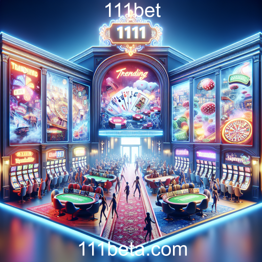 Tendências em Jogos: O Que Está em Alta na 111bet?